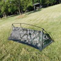 Outdoor single layer individual tent military shelter